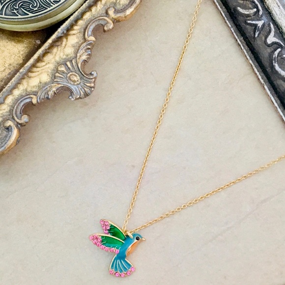 KATE SPADE • Scenic Route Hummingbird Necklace